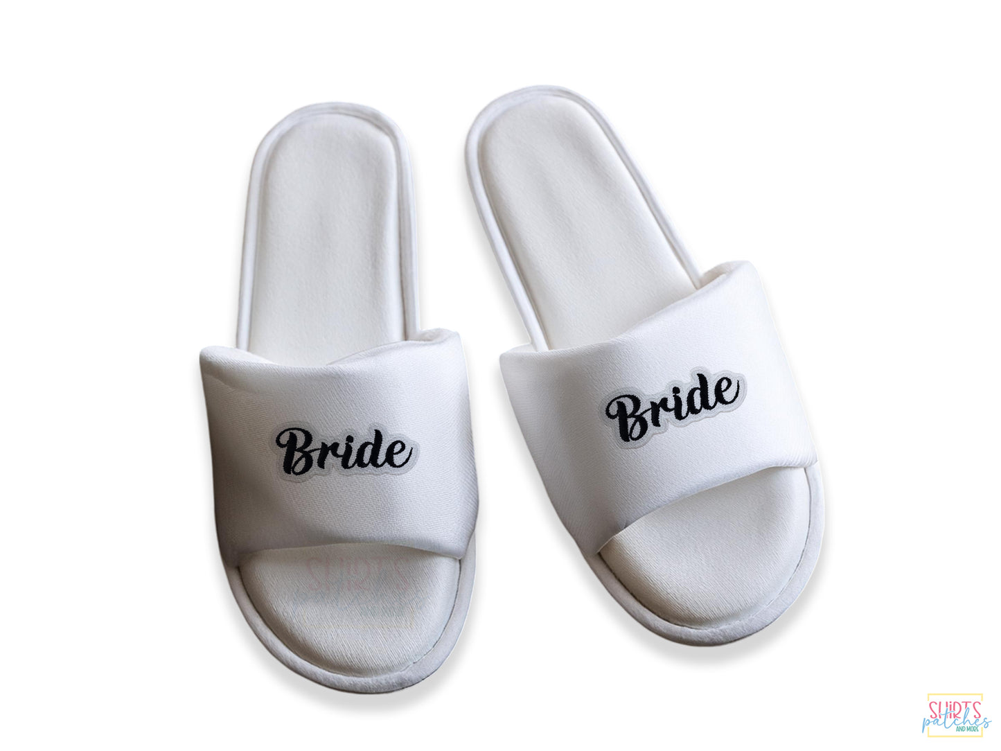 Customizable Embroidered Bride Patch – Perfect for Weddings, Bride-to-Be Outfits, Bridesmaid Gifts, and Bachelorette Party Accessories.