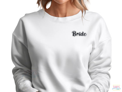 Customizable Embroidered Bride Patch – Perfect for Weddings, Bride-to-Be Outfits, Bridesmaid Gifts, and Bachelorette Party Accessories.