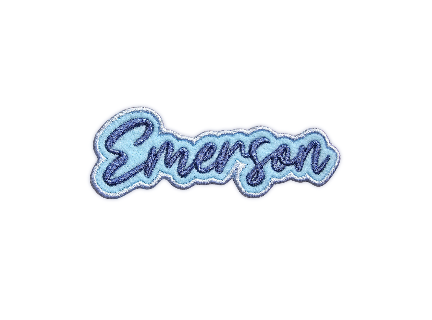 Emerson Style - Custom Name Patch (Personalized Embroidered Name Tag)