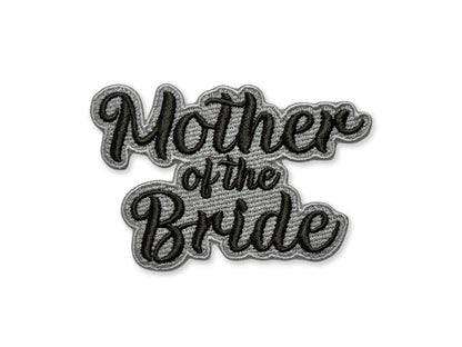 Mother of the Bride Embroidered Patch - Customizable Wedding Patch