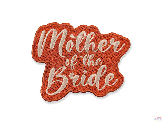 Personalized Mother of the Bride Patch – Perfect for Wedding Day Jackets, Robes, Gifts, and a Cherished Keepsake for the Special Day