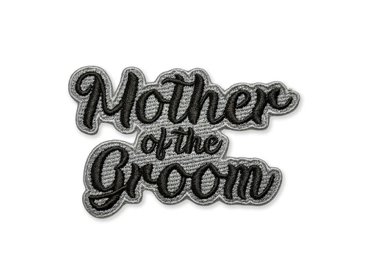 Mother of the Groom Embroidered Patch - Customizable Wedding Patch