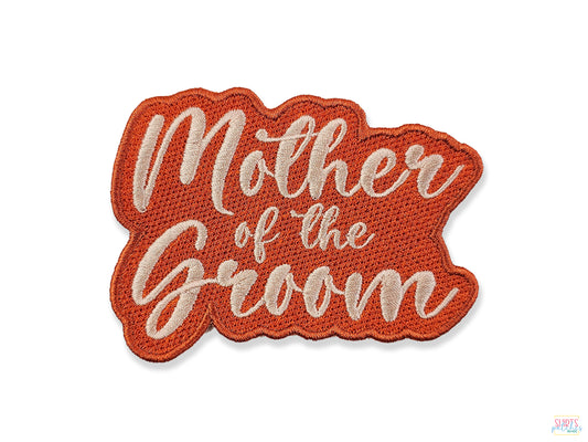 Custom Mother of the Groom Patch – A Unique Addition to Wedding Day Jackets, Robes, Keepsakes, and Thoughtful Gifts for the Big Day