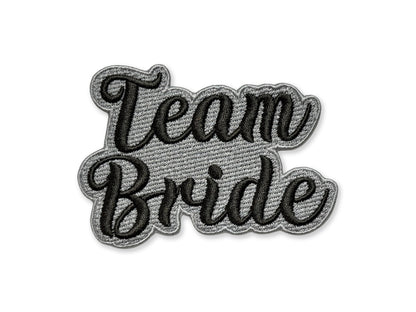 Team Bride Embroidered Patch - Customizable Bachelorette Party Patch