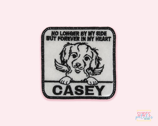 Custom Embroidered Iron-On Bernese Mountain Memorial Patch