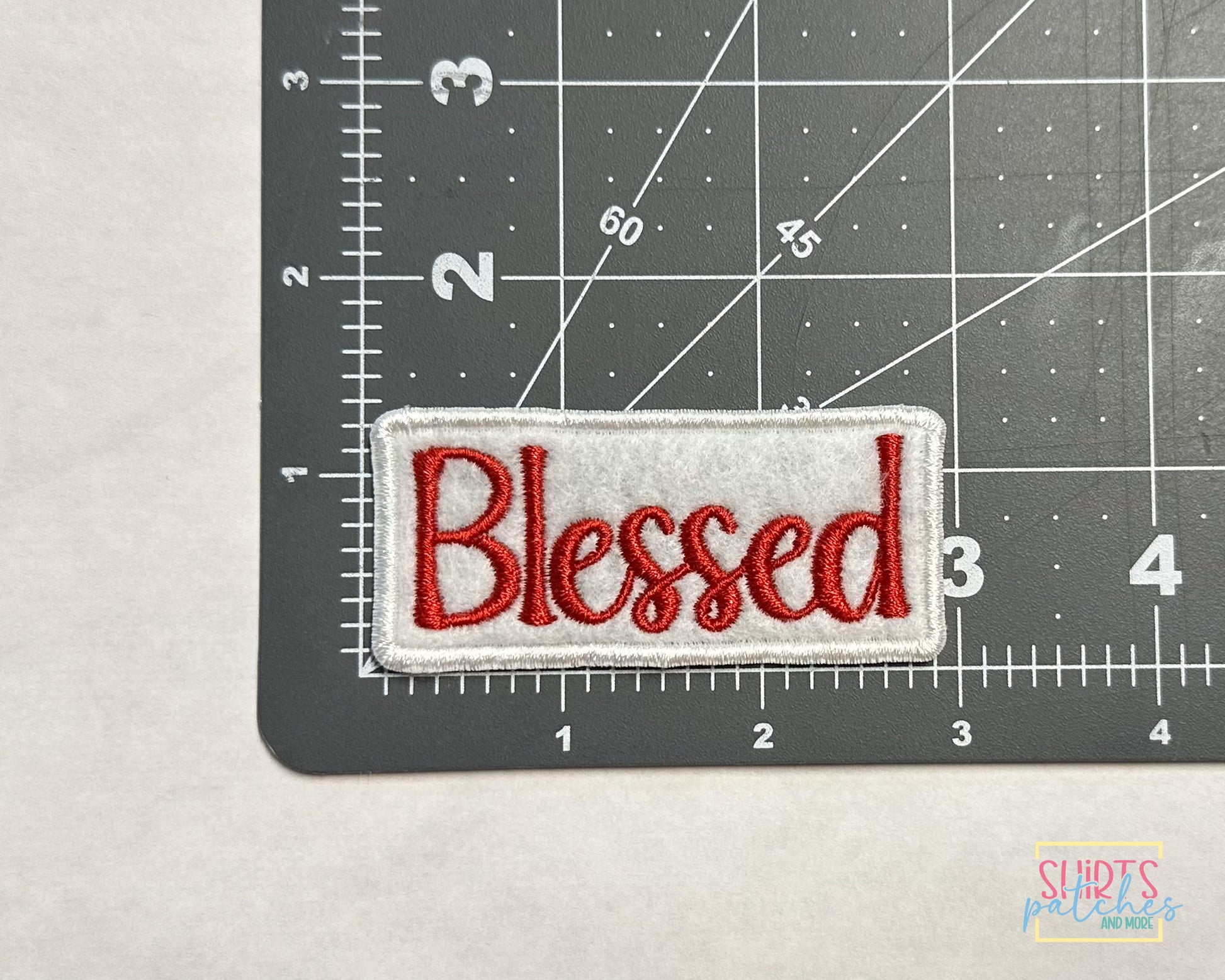 Personalized Embroidered Iron-On Name Patch