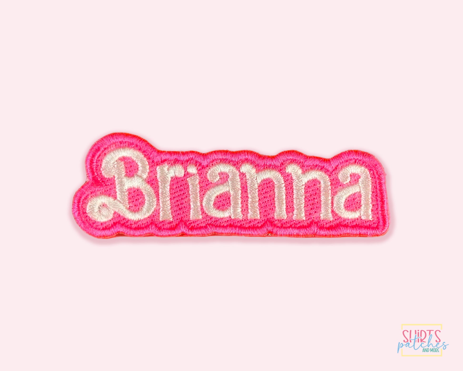 Personalized Embroidered Iron-On Name Patch – Shirts Patches And More