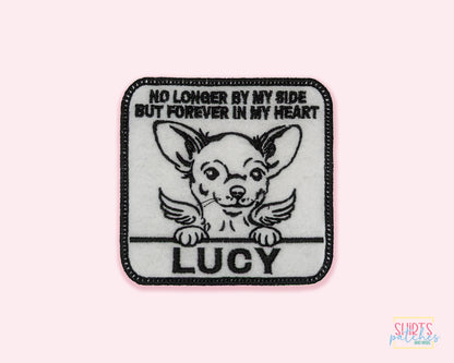 Custom Embroidered Iron-On Chihuahua Memorial Patch